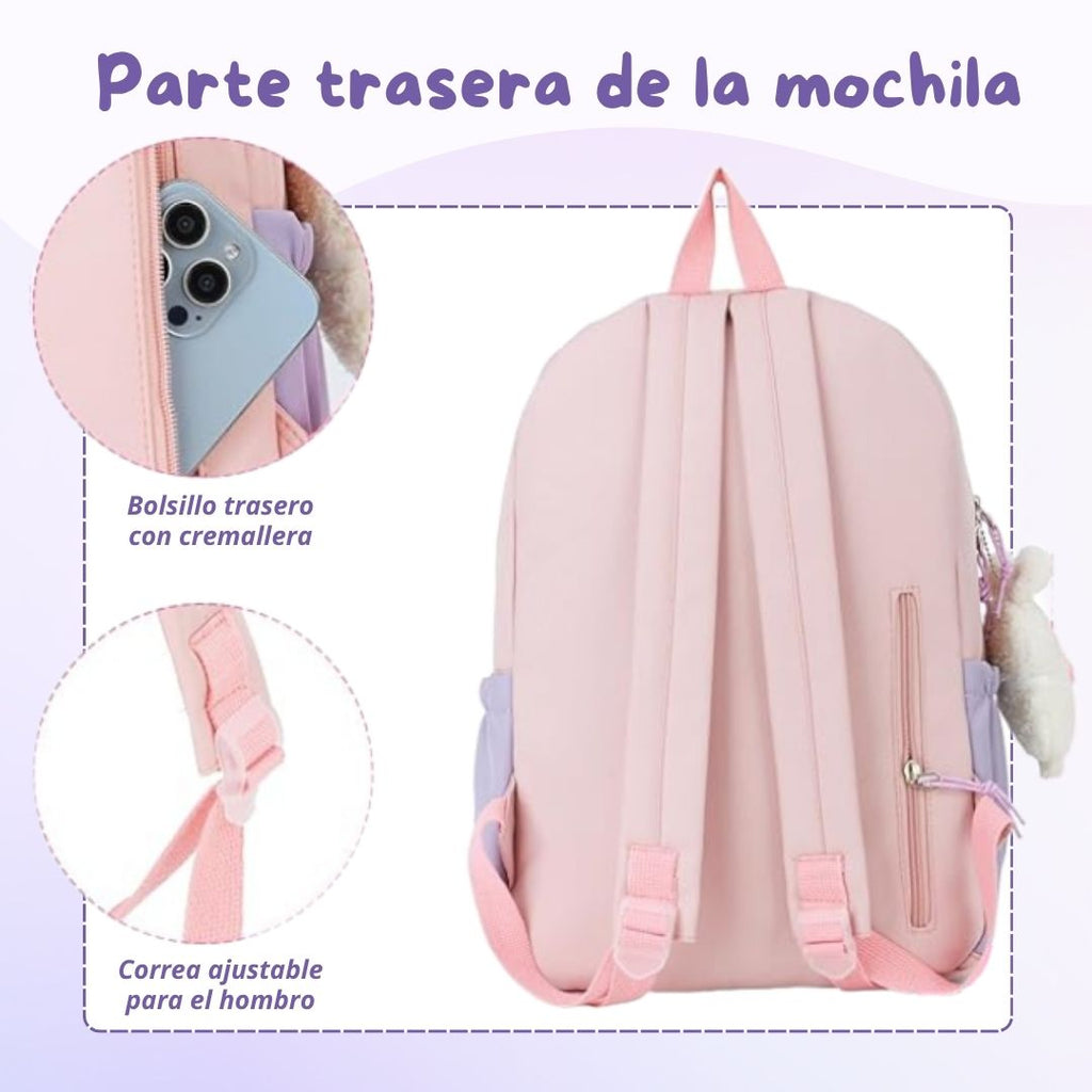 MOCHILA JAPONESA KAWAII GRANDE Y MODERNA