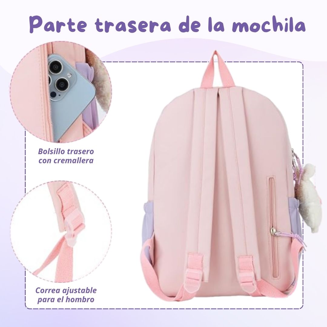 MOCHILA JAPONESA KAWAII GRANDE Y MODERNA